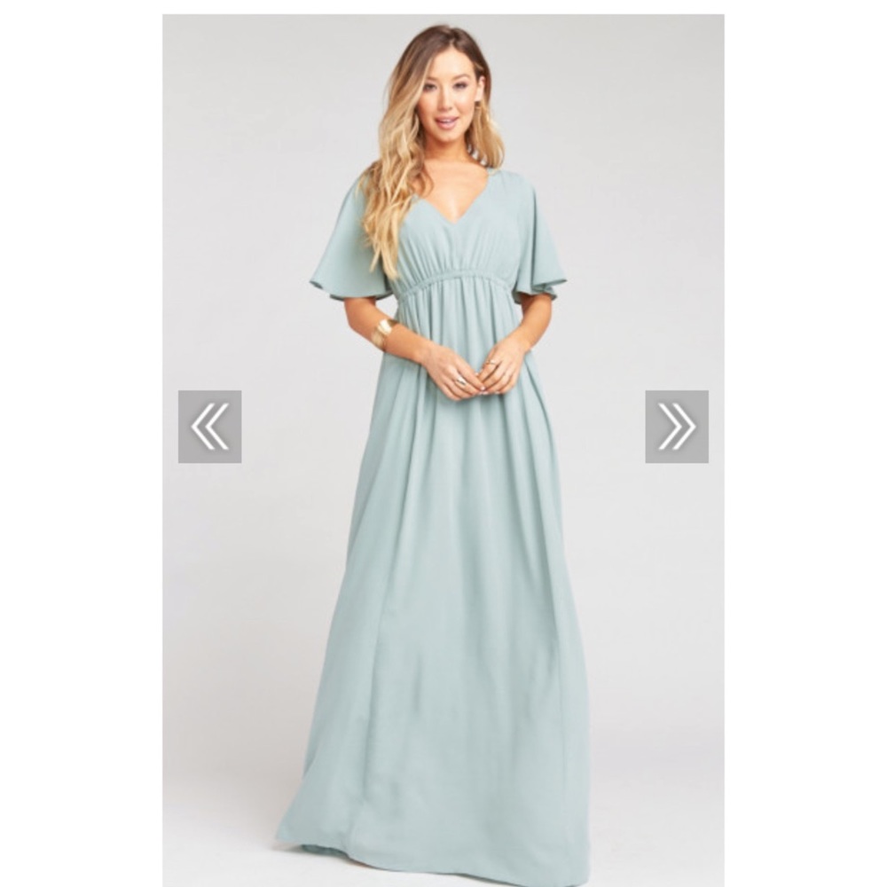 Show Me Your MuMu Emily bridesmaid dress